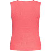 Tommy Hilfiger Pink Cotton Tank Top
